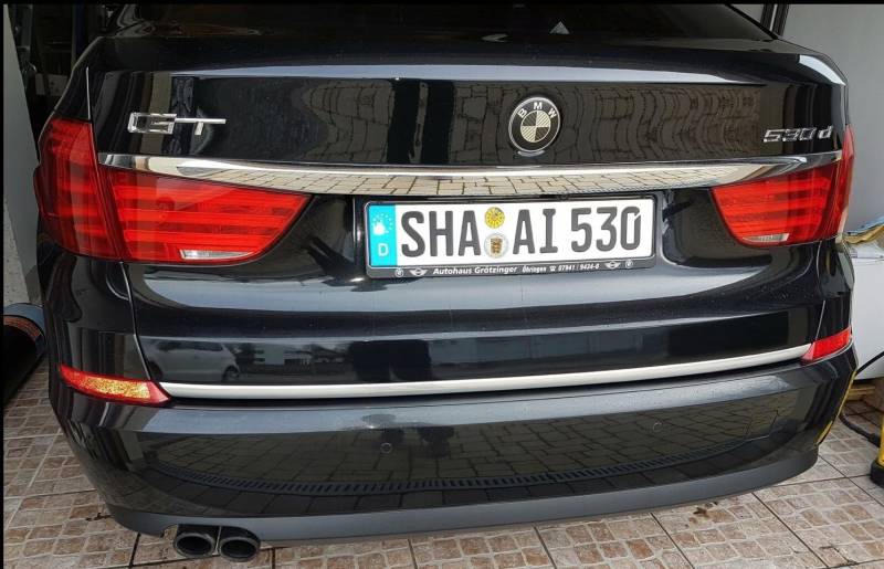 BMW 5 GT - CHROM LEISTEN Verchromt für Klappen Tuning von Martig