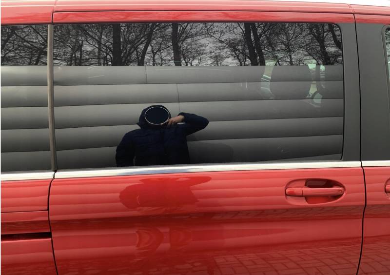 Mercedes Vito W447 - CHROM Seitenleisten Fenster 8 von Martig