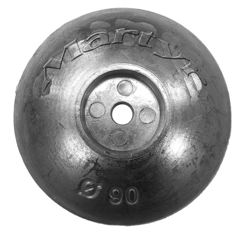 Martyr CMF90Z Einzel-Zinkflansch, Durchmesser 90 mm von Martyr