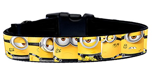 Despicable Me Gru Minions C Hundehalsband Handgemachte Größe M Mit Hundeleine MultiPosition Matching Collar HandMade von MasTazas