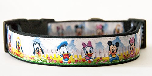 Disney Babies Hundehalsband Handgemachte Größe M Mit Hundeleine MultiPosition Matching Collar HandMade von MasTazas