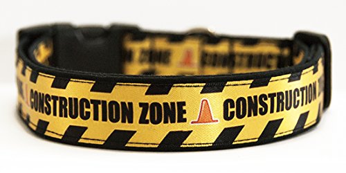 MasTazas Construction Zone Hundeleine MultiPosition Handgemachte HandMade Dog Leash von MasTazas