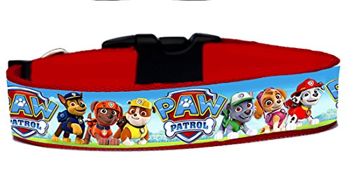 PAW Patrol Hundehalsband Handgemachte Größe M Mit Hundeleine MultiPosition Matching Collar HandMade von MasTazas