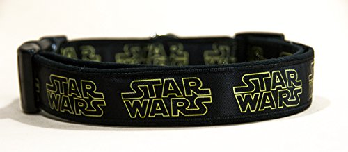 Star Wars Logo Hundehalsband Handgemachte Größe L Mit Hundeleine MultiPosition Matching Collar HandMade von MasTazas