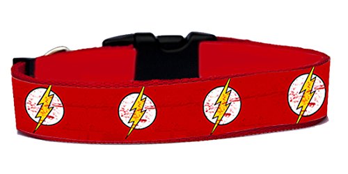 The Flash Hundehalsband Handgemachte Größe L Mit Hundeleine MultiPosition Matching Collar HandMade von MasTazas