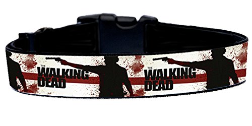 The Walking Dead D Hundehalsband Handgemachte Größe XL Mit Hundeleine MultiPosition Matching Collar HandMade von MasTazas