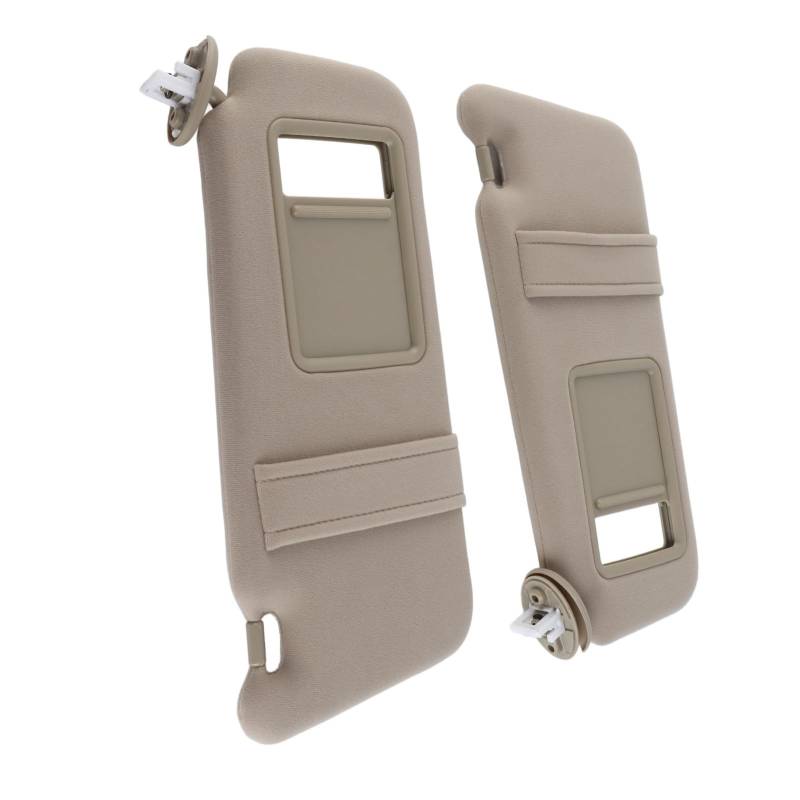 1 Paar Sun Visor 74320-0t022 -B1 Robustes Sonnenschutz Visor Board mit Make -up -Spiegel für Venka 2009 Bis 2016 von MasYosh
