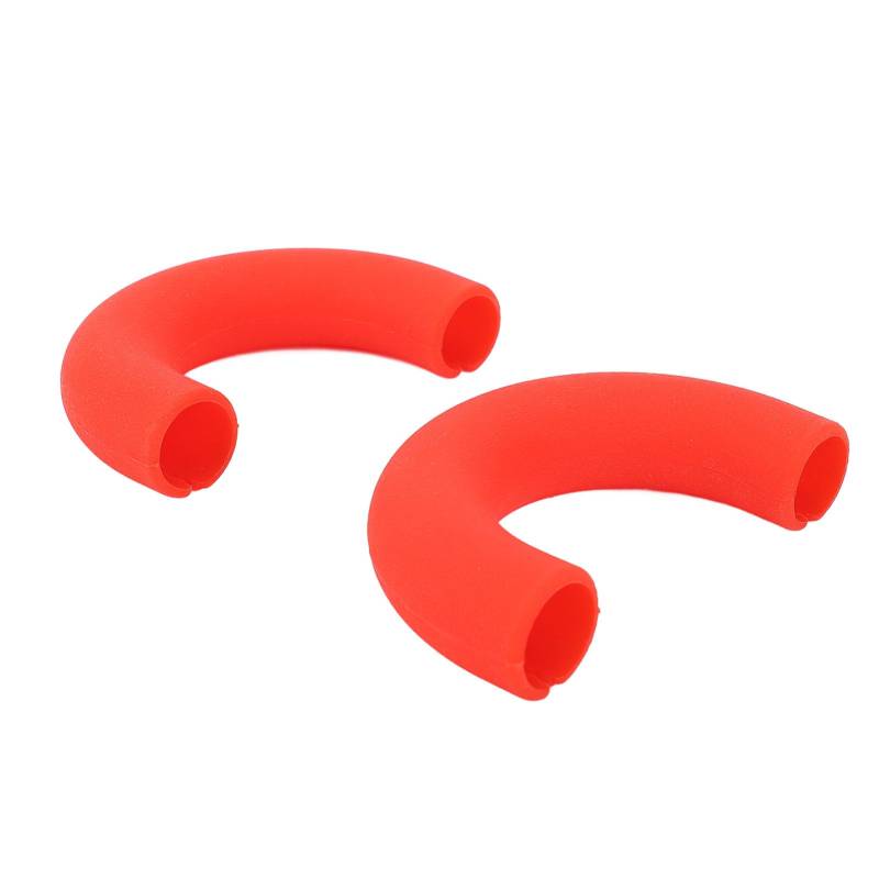 2PCS Tow-Haken Deckt Silikon überlegene Elastizität Schutzkupplung Deckung Ersatz für Bronco 2021-2024 Rot von MasYosh