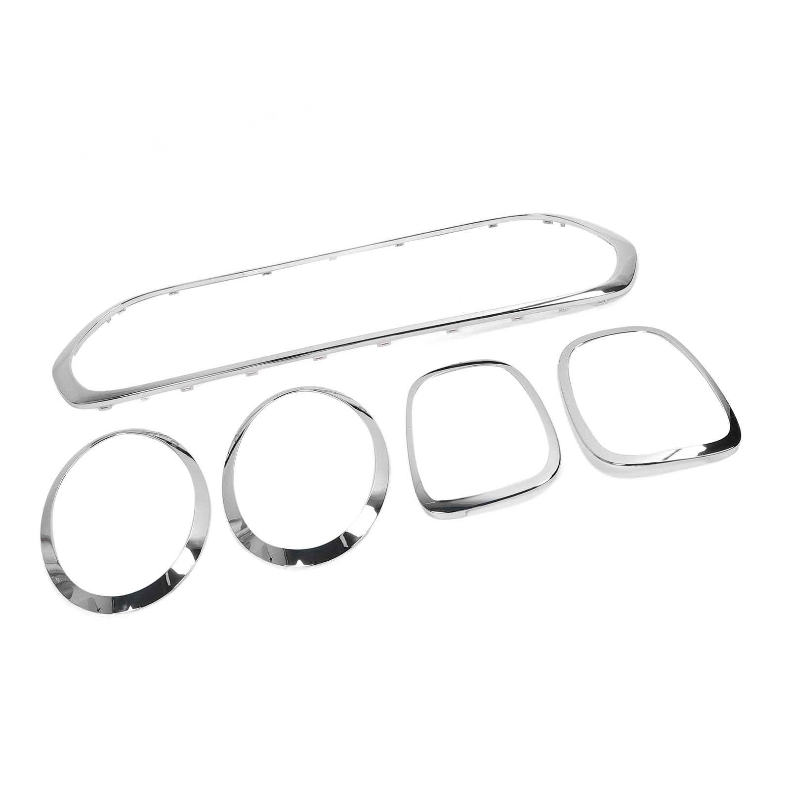 5pcs Chrombeschichtung Scheinwerfer -Rücklicht -Kühlerlicht -Surround -Deckung für F55 F56 F57 One S JCW 2014 5pcs Chrombeschichtung Scheinwerfer -Rücklicht -Kühlerlicht -Surround -Deckung für F55 F56 F57 One S JCW 2014 von MasYosh