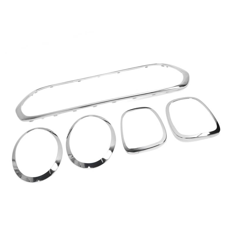 5pcs Chrombeschichtung Scheinwerfer -Rücklicht -Kühlerlicht -Surround -Deckung für F55 F56 F57 One S JCW 2014 von MasYosh