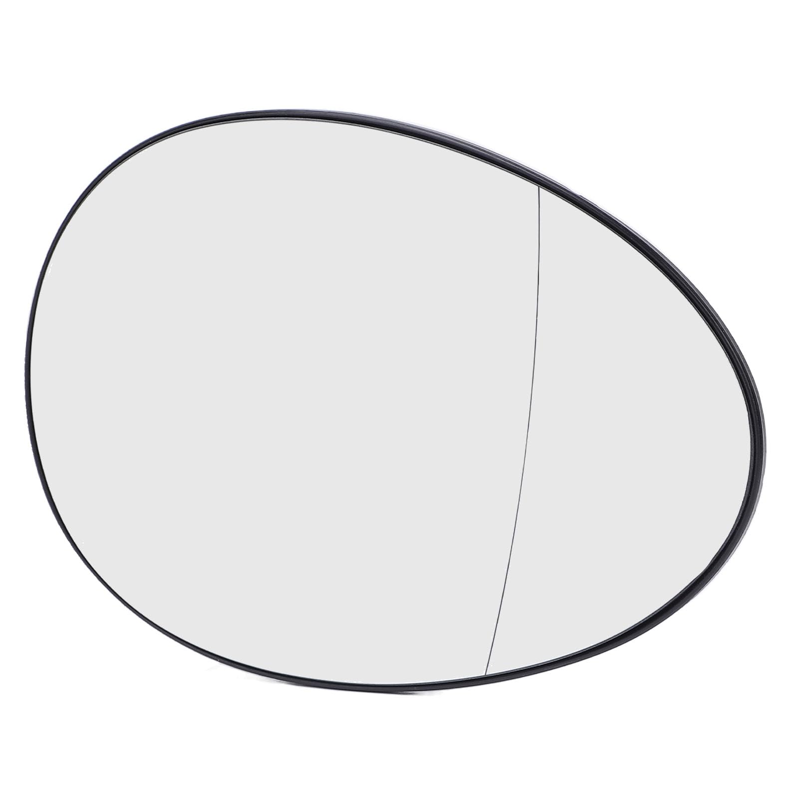 Beheizter Spiegelglas Anti -Nebel für R55 R56 R57 Türseitenansicht Flügel Konvexer Spiegelglasersatz für Mini Clubman R55 LCI (Rechts: 51162755626, 51169803192) von MasYosh