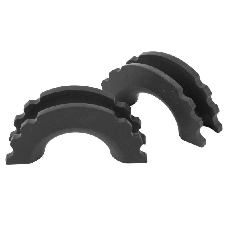 D Ring Shackle Isolatoren Waschmaschinen Kit Schützen Sie Ihren Stoßfänger und Verhindert das Klappern für 3/4 -Zoll (Schwarz) von MasYosh