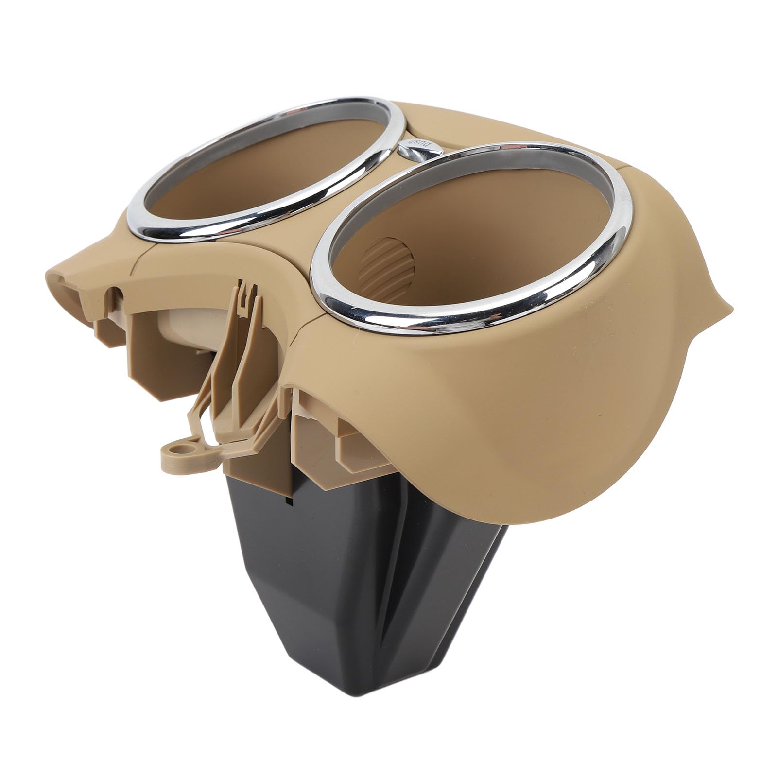 Dual Cup Holder 2196800414 Stilvoller Aussehen Einfacher Zugang zu Robuster Dual Cup-Getränkeklasse für Klasse-C219 2007 Bis 2010 (Beige) von MasYosh