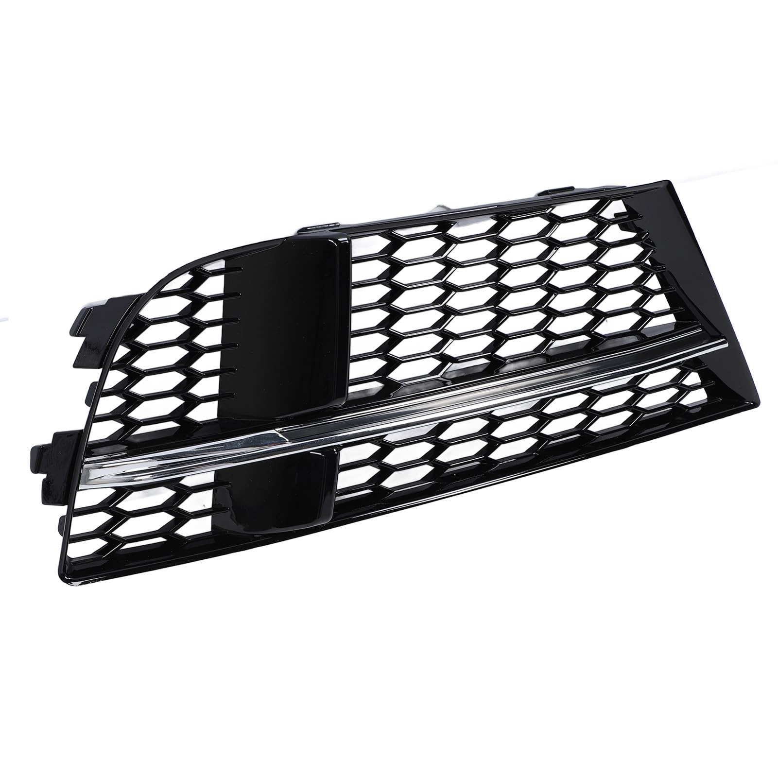 Fog Light Grill mit Chrom -Trim -Härte Langlebiger Gebrauchsanlagen für die Einfache Installation für A3 2017 Bis 2019 (Rechts: 8v3807682q) von MasYosh