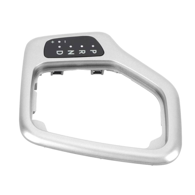 Getriebeberichtungsletz mit Kabelbaum 68413957AA Stylish Center Shifter Lünette für Cherokee 2014 Bis 2018 (Silber) von MasYosh