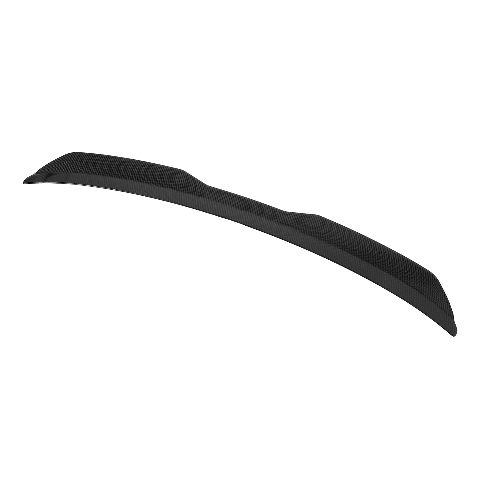 Heckdachspoiler-Kofferraumflügel Verbesserung der Aerodynamik Außenstamm Schwanzspoiler Ersatz füR MK7 MK7.5 2013-2020 GTD R (Kohlefaserstil) von MasYosh