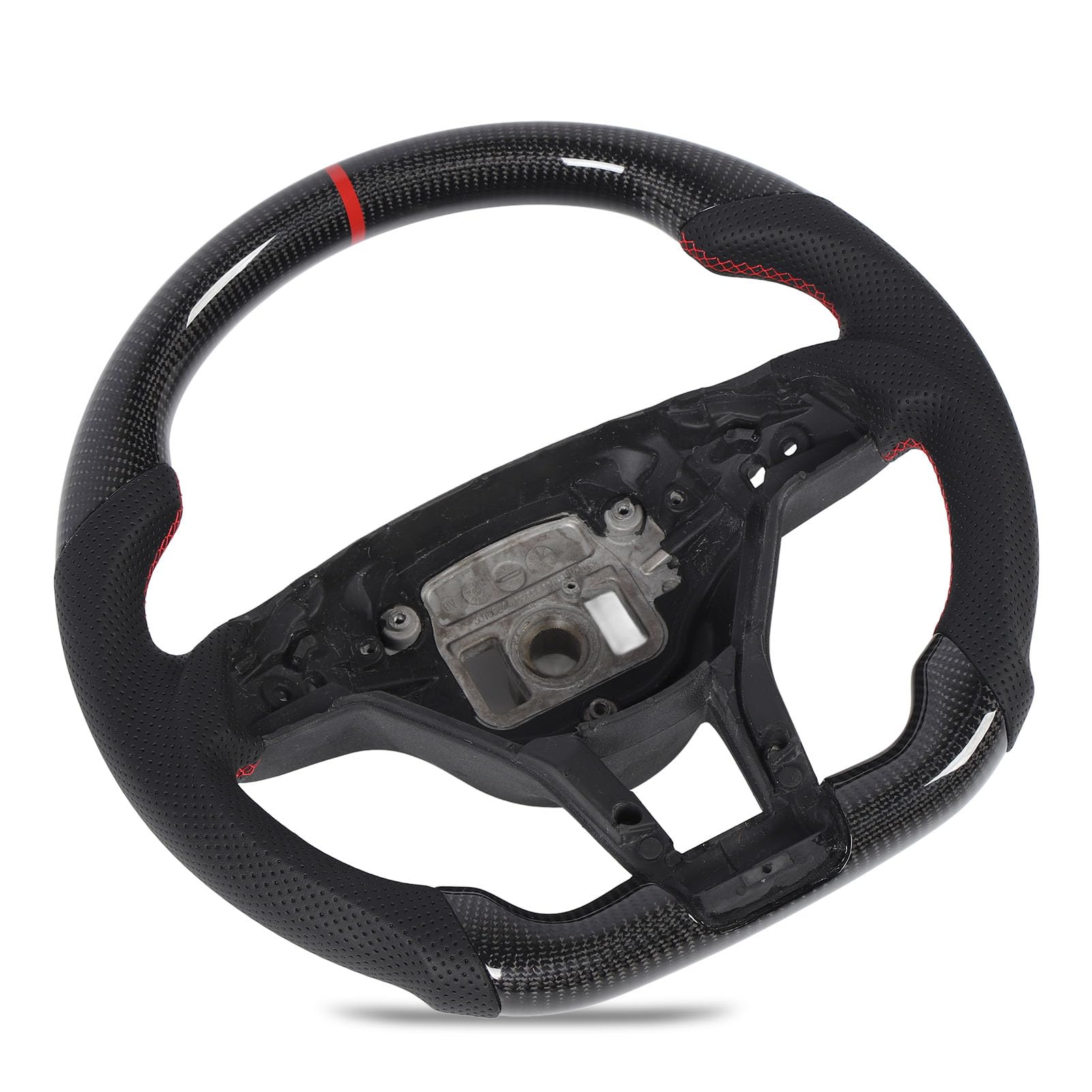 Kohle Faser Lenkrad Perforiertes Leder Rot Nähen Rennwagen Lenkrad für A CLA C E-Klasse W176 AMG Linie C117 W204 W212 2013 Bis 2015 Kohle Faser Lenkrad Perforiertes Leder Rot Nähen Rennwagen Lenkrad für A CLA C E-Klasse W176 AMG Linie C117 W204 W212 2013 Bis 2015 von MasYosh