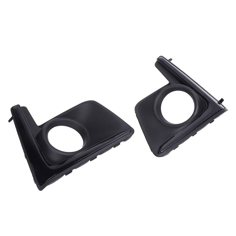 MasYosh 1 Paar Vordere Stoßstange Nebel Lampe Lünette Abdeckung 57731fj430 Glossy Black Fog Light Cover Trim Kühlergrill für Crossrek GP Facelift 2016 Bis 2017 von MasYosh