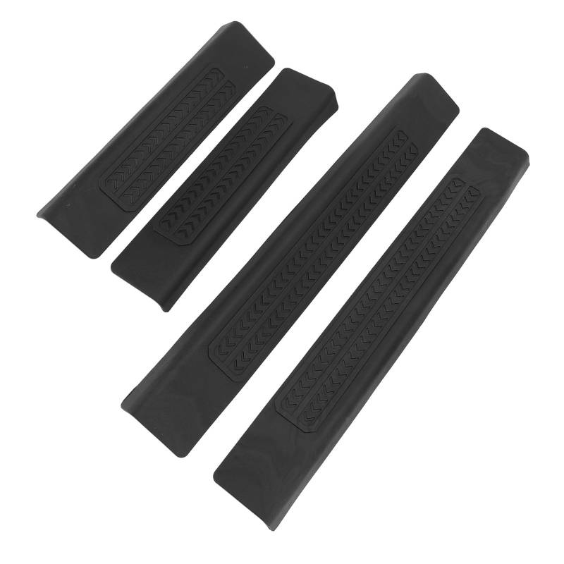 MasYosh 4pcs Türschwelle Protektorstreifen Kratzerschutz TPE Tor BILDSCHUFF Schuld Stud-ZUHIGEN-Aufkleber Ersatz für Bronco 2021-2024 4 Türen von MasYosh