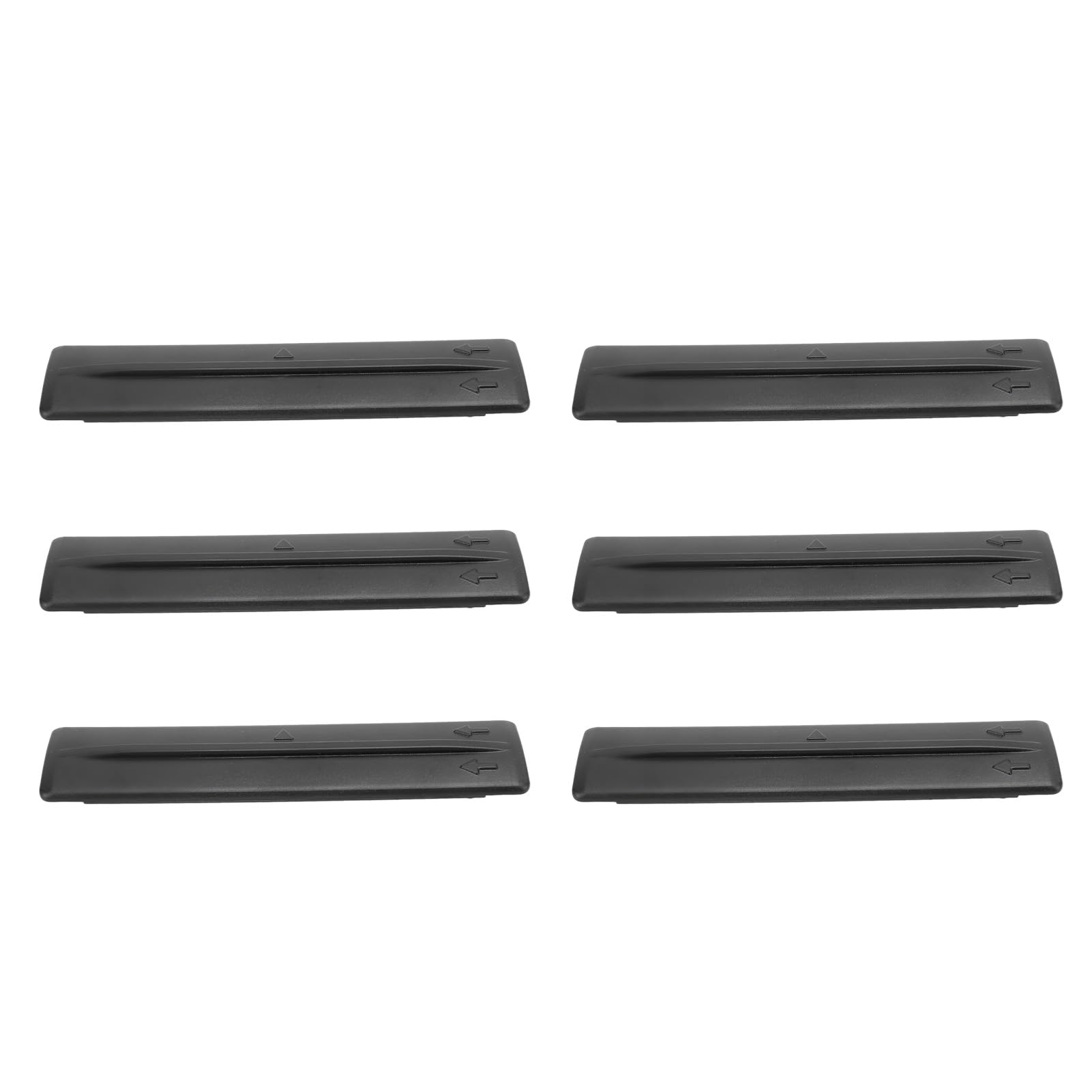 MasYosh 6 -pcs Dachregalentfernung Abdeckung Hochfestes ABS -Dach Tropf Rack Formfleisch -Trimmclips für FJ Cruiser 2007-2014 (Black OE: 7559635030) von MasYosh
