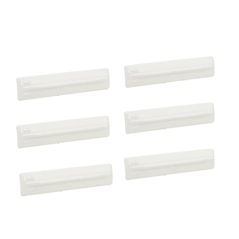 MasYosh 6 -pcs Dachregalentfernung Abdeckung Hochfestes ABS -Dach Tropf Rack Formfleisch -Trimmclips für FJ Cruiser 2007-2014 (White OE: 7559635020) von MasYosh