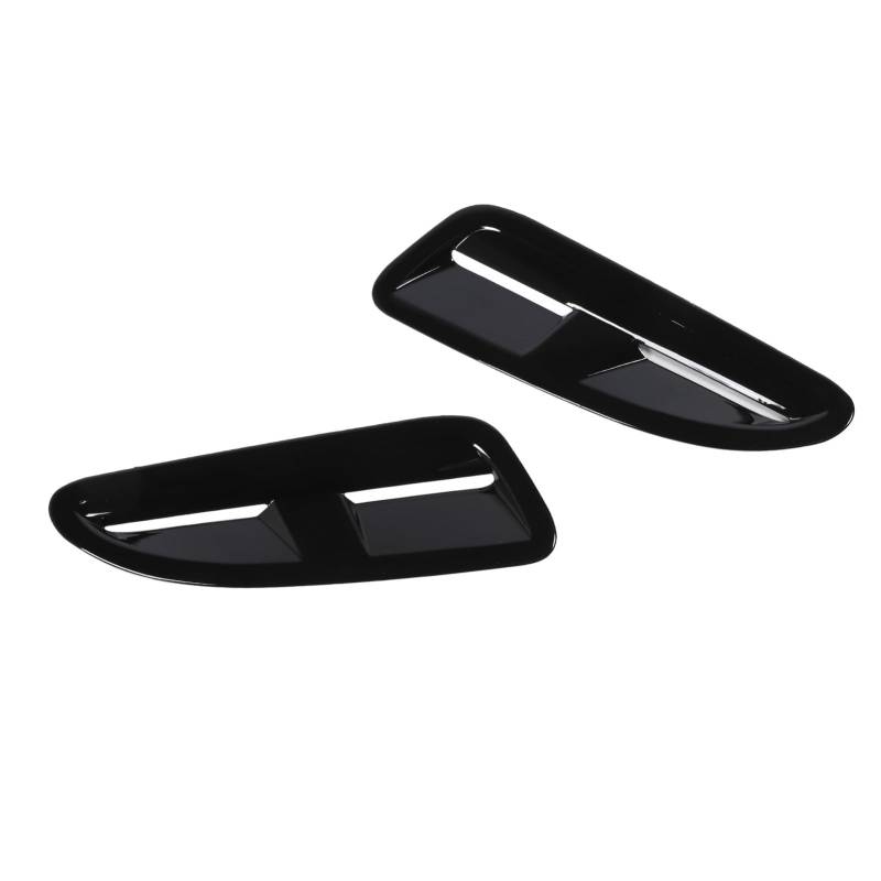 MasYosh Auto-Motorhaubenentlüftungshaube, Kratzfestes Lufteinlass-Scoop-Abdeckungs-Trimm-Kit für F10 F11 F32 F33 F36 F30 F80 G30 G31 (Glänzend schwarz) von MasYosh