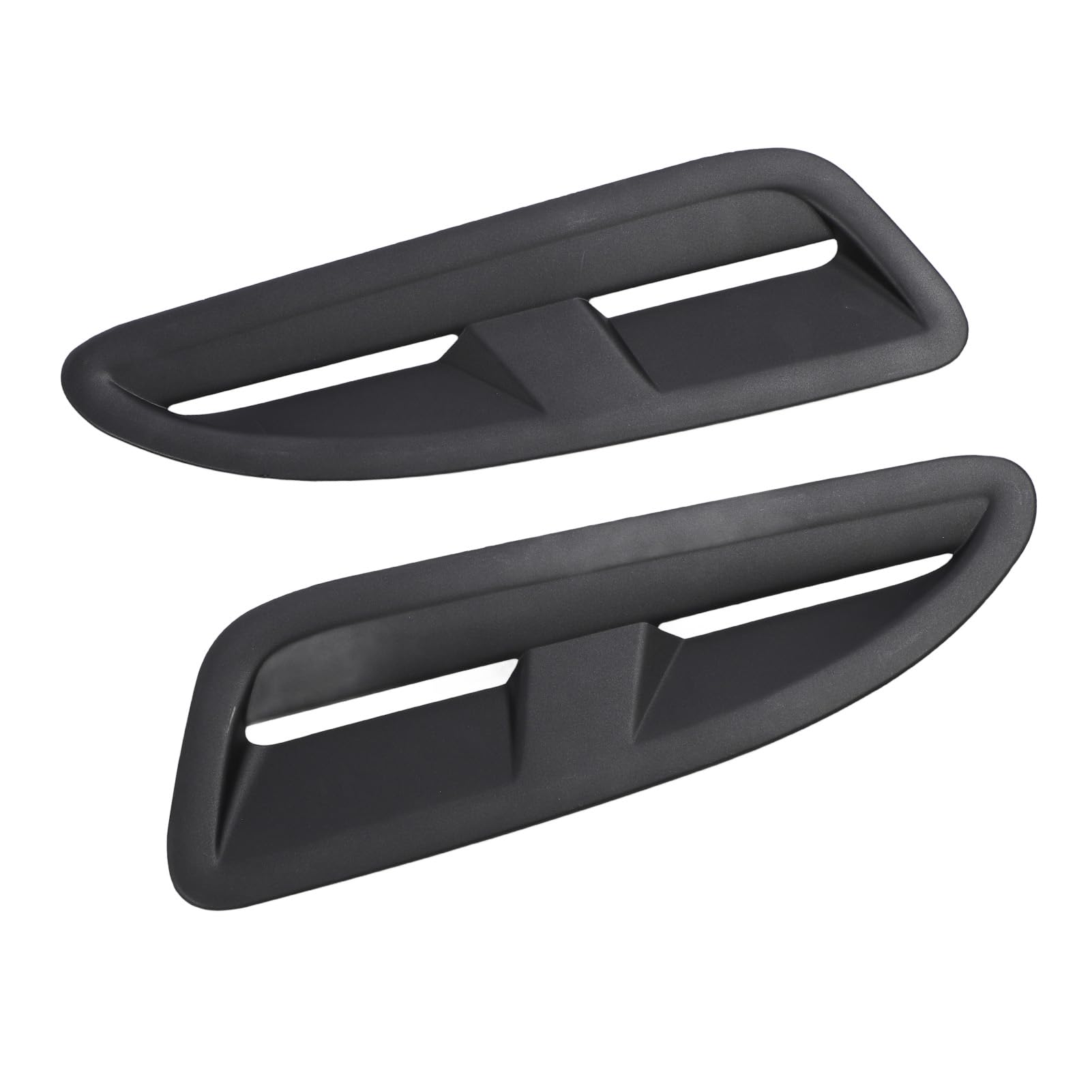 MasYosh Auto-Motorhaubenentlüftungshaube, Kratzfestes Lufteinlass-Scoop-Abdeckungs-Trimm-Kit für F10 F11 F32 F33 F36 F30 F80 G30 G31 (Schwarz gefrostet) von MasYosh