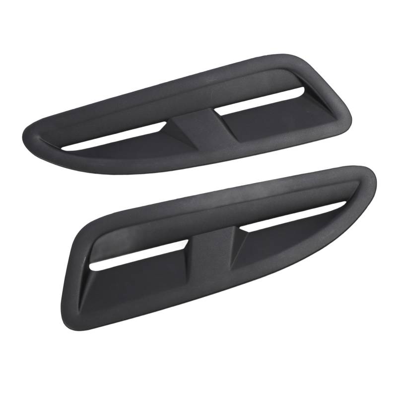 MasYosh Auto-Motorhaubenentlüftungshaube, Kratzfestes Lufteinlass-Scoop-Abdeckungs-Trimm-Kit für F10 F11 F32 F33 F36 F30 F80 G30 G31 (Schwarz gefrostet) von MasYosh