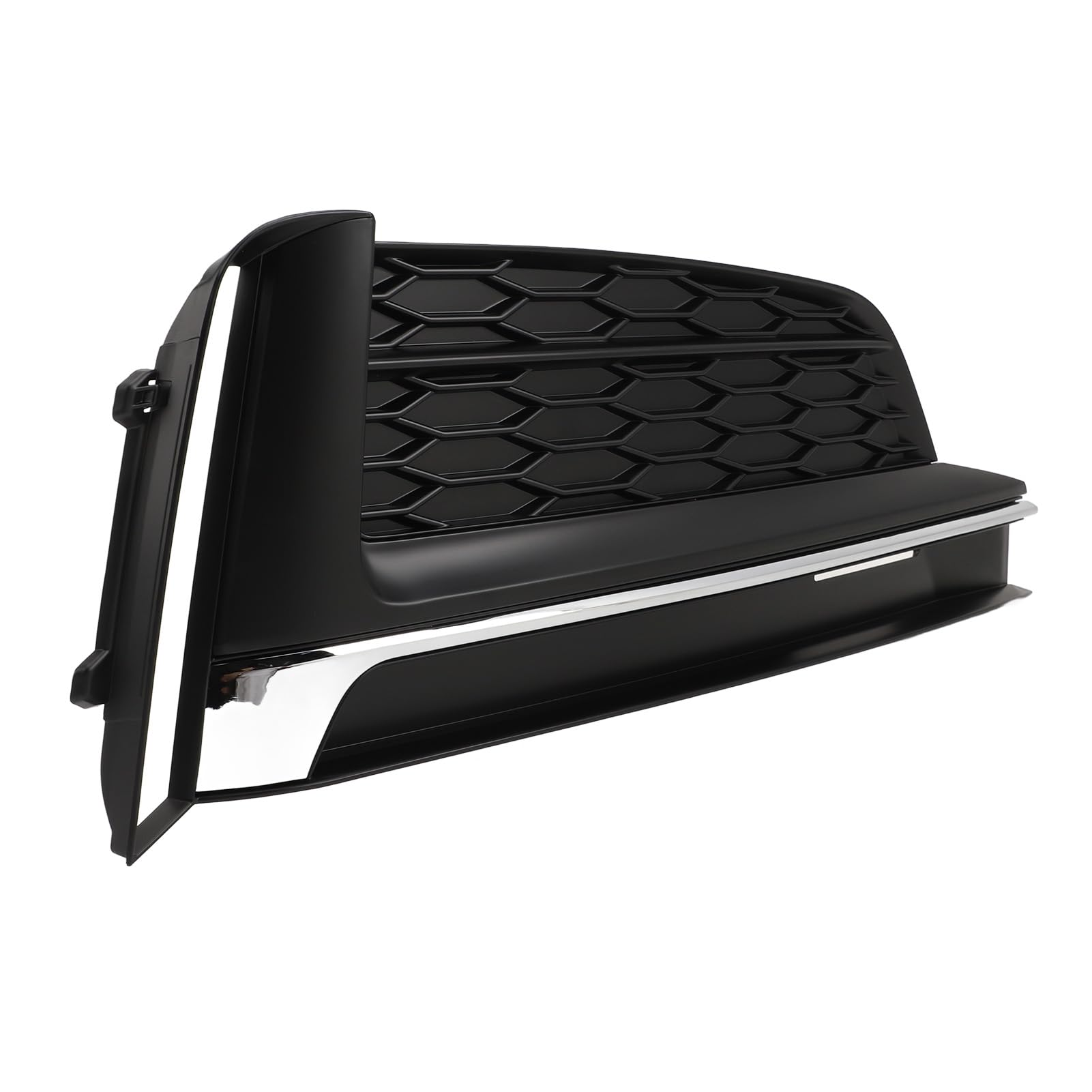 MasYosh Vordere Stoßfänger -Nebel -Leuchtbedeckung Kühlergrill Trim 8w6807681f Seitenbedeckung der Außenbedeckung für S5 2018 Bis 2019 (Fahrer rechts) von MasYosh
