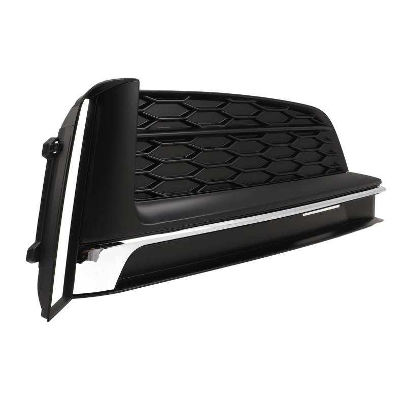 MasYosh Vordere Stoßfänger -Nebel -Leuchtbedeckung Kühlergrill Trim 8w6807681f Seitenbedeckung der Außenbedeckung für S5 2018 Bis 2019 (Fahrer rechts) von MasYosh