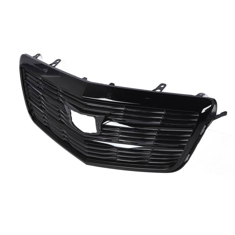 MasYosh Vordere Stoßfänger Upper Kühlergrill 22879627 Rugged Front Upper Hood Grill Ersatz für ATS 2015-2019 (Schwarz) von MasYosh