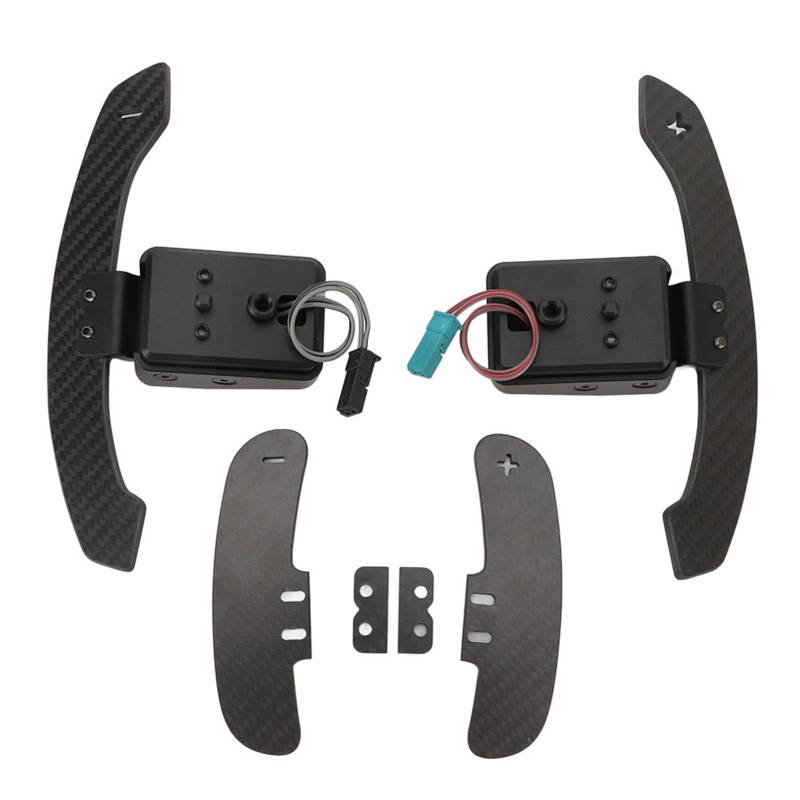 Paar Lenkrad-Shift-Paddel 14cm Metall-Legierung Carbon-Faser-Magnetschalt-Paddel für 2 3 4 5 6 7 Series G Chassis von MasYosh