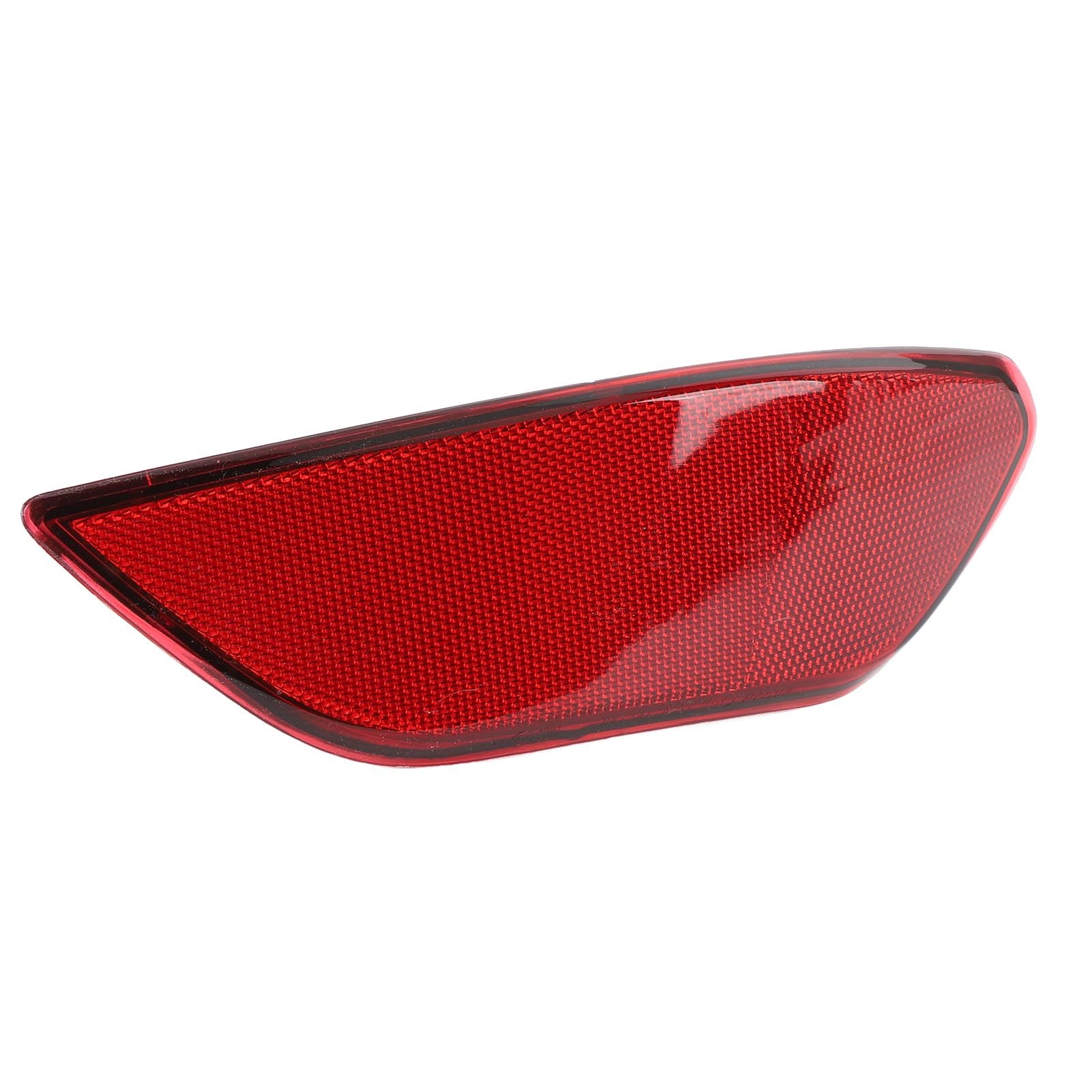 Paar der Hinteren Stoßfänger Reflektor -Trimmausstattung Sturdes ABS -Material Red Linsen Stoßfänger Reflektorstreifenabdeckung Ersatz (Links CJ5Z17K707G, FO1324159) von MasYosh