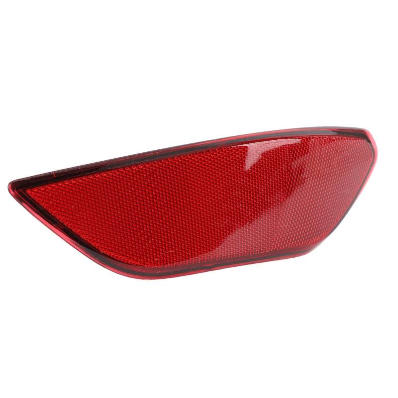 Paar der Hinteren Stoßfänger Reflektor -Trimmausstattung Sturdes ABS -Material Red Linsen Stoßfänger Reflektorstreifenabdeckung Ersatz (Links CJ5Z17K707G, FO1324159) von MasYosh