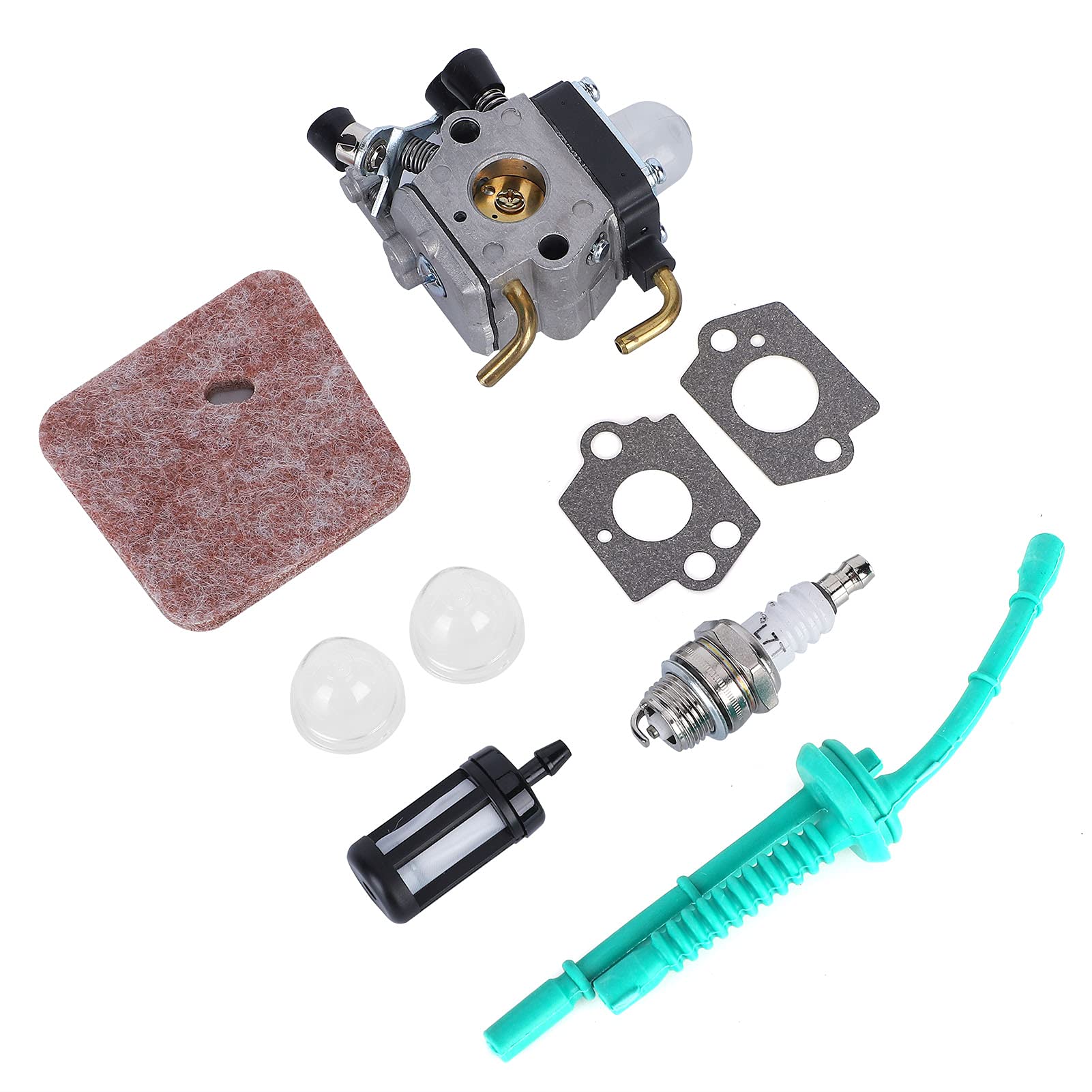 Rasenmäher Vergaser Set Vergaserluft -Kraftstofffilter Kohlenhydratdichtungen füR FS45FS55 FS85S KM55 R FAST Rasenmäher Vergaser Set Vergaserluft -Kraftstofffilter Kohlenhydratdichtungen füR FS45FS55 FS85S KM55 R FAST von MasYosh
