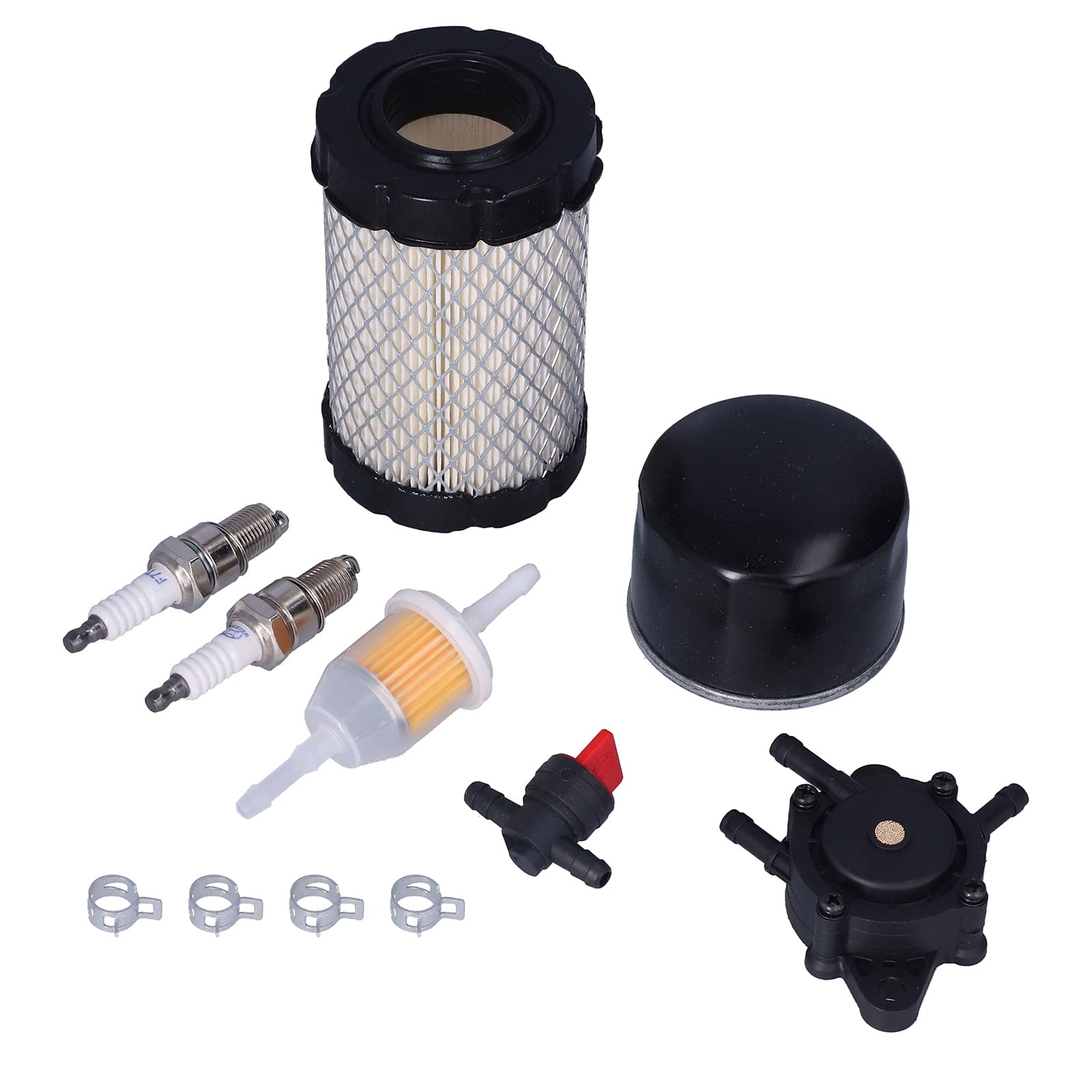 Rasenmäherluftfilter mit Kraftstoffpumpenölfilter -Kraftstofffilter Vorfilter für Deere D100 D105 D110 D130 D140 D160 D170 MIU14395 Rasenmäherluftfilter mit Kraftstoffpumpenölfilter -Kraftstofffilter Vorfilter für Deere D100 D105 D110 D130 D140 D160 D170 MIU14395 von MasYosh