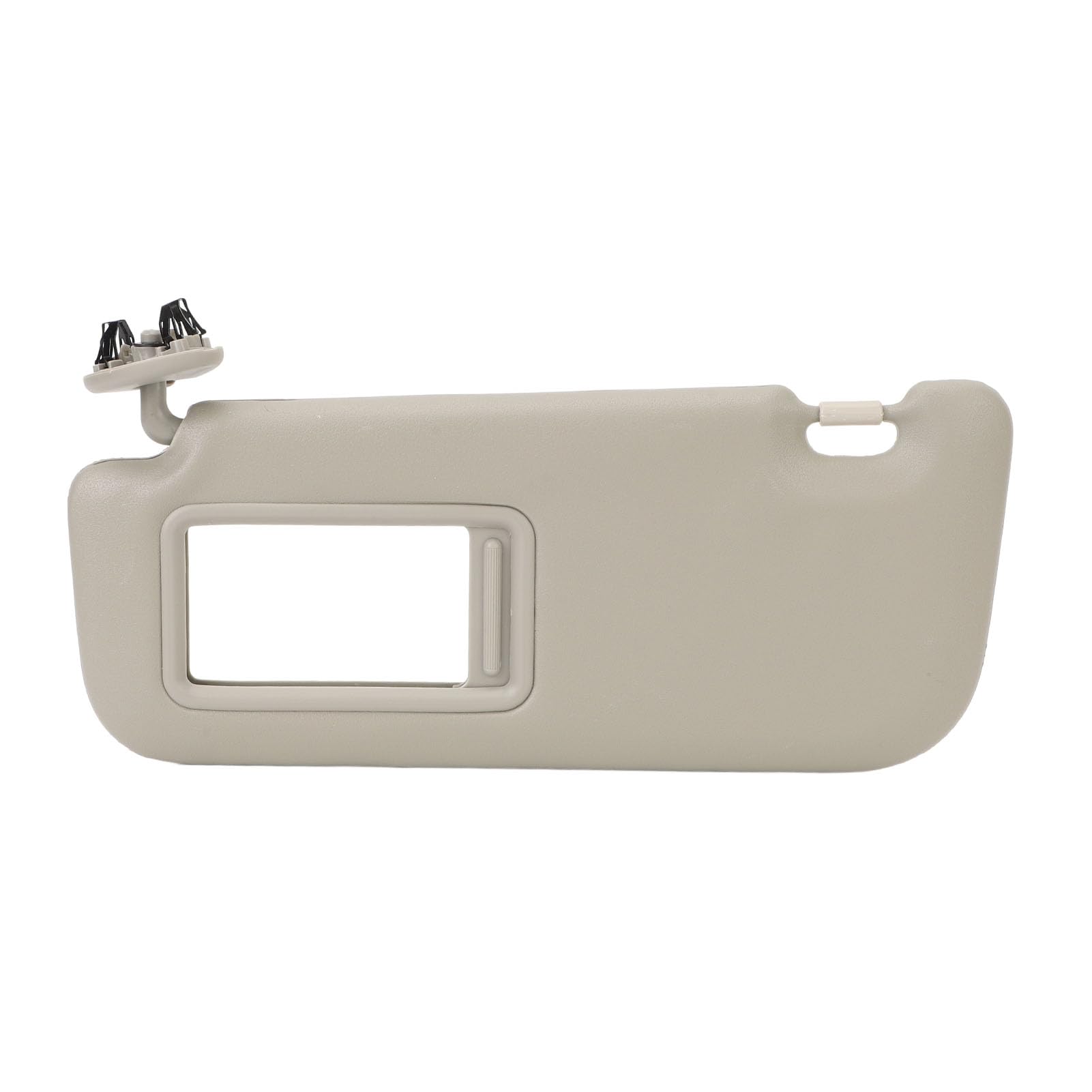 Sun Visor Pu Beige Sonnenschutz Visorspiegel mit Make -up -Spiegel -Ersatz für 2007 Bis 2013 (Links) von MasYosh