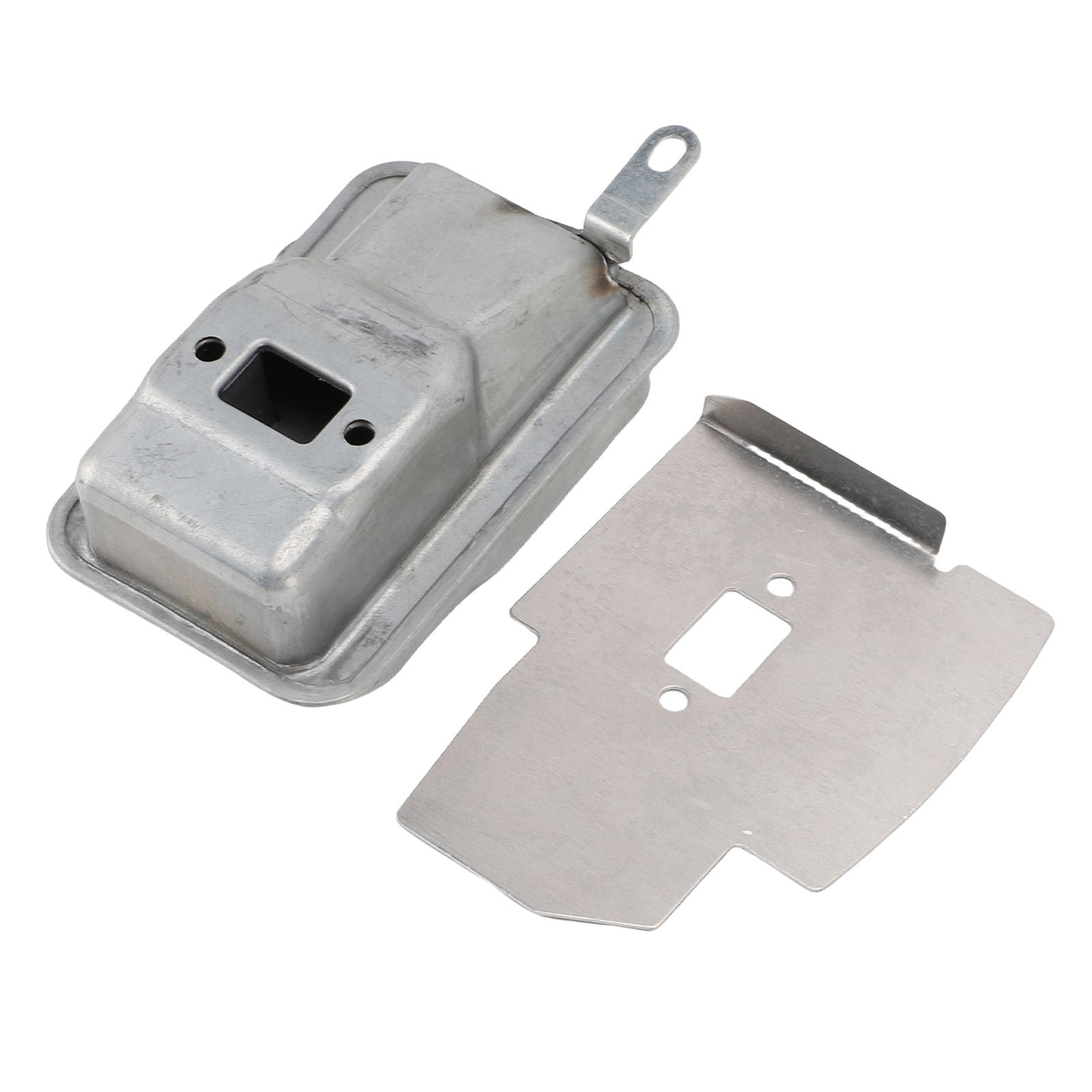 Trimmer -Schalldämpferstahl -Abgas -Schalldämpfer mit Schild Defflektor für 143rii für G35L G45 Trimmer Trimmer -Schalldämpferstahl -Abgas -Schalldämpfer mit Schild Defflektor für 143rii für G35L G45 Trimmer von MasYosh