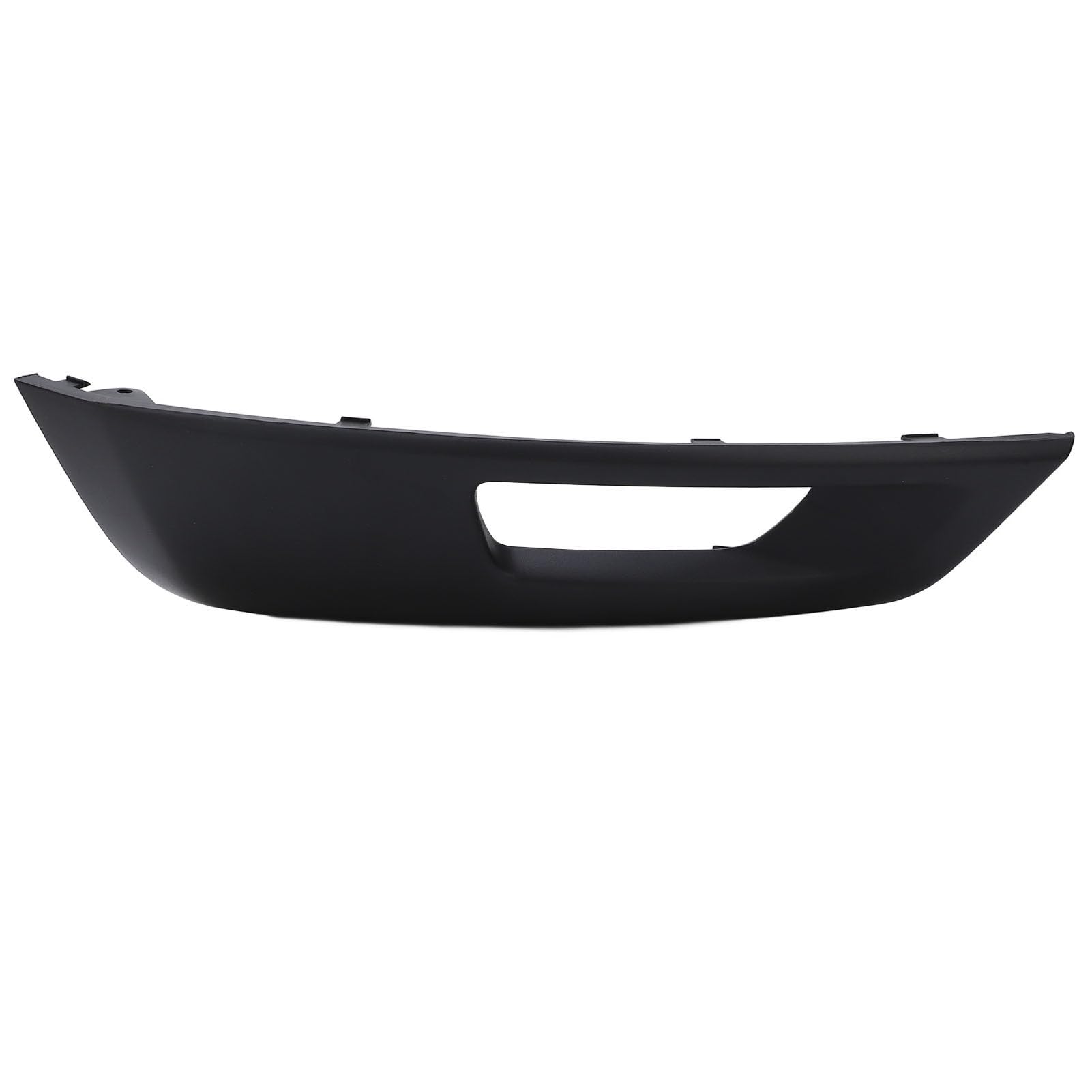 Vordere Stoßfänger Seiteneinsatzabdeckung Kratzfestes Schocksicheres Schwarz für Sport L494 Vorab -Facelift 2013 Bis 2017 (Rechts: LR045050) von MasYosh