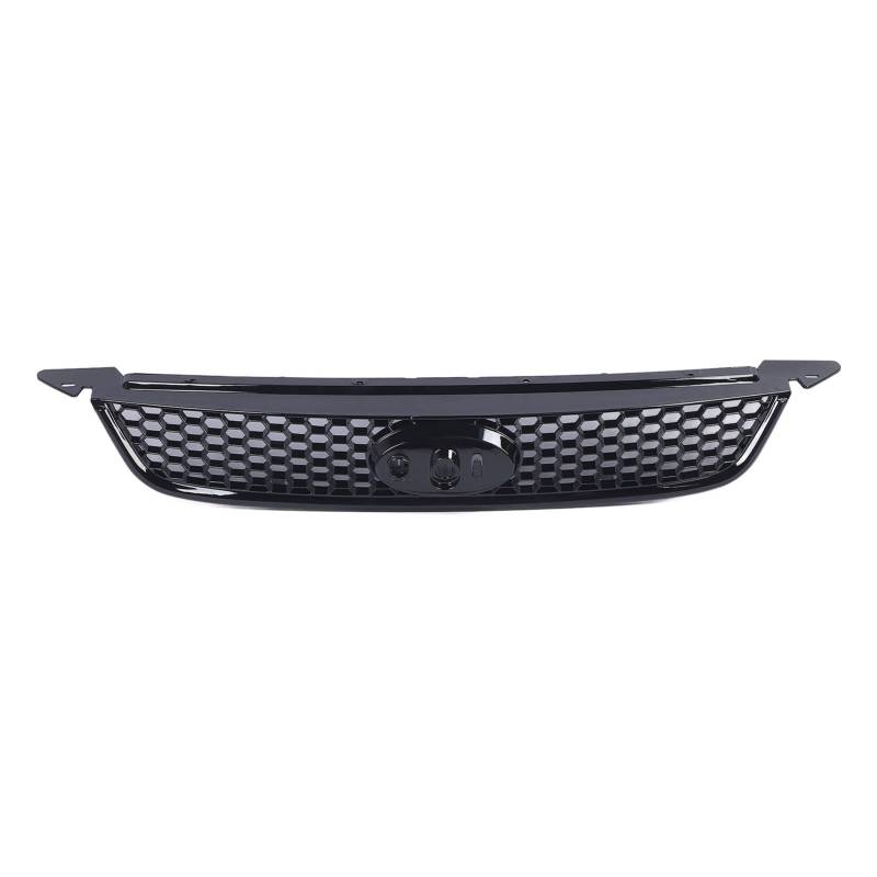 Vordere Stoßfänger Upper Center Kühlergrill 1676410 Verbesserter Luftstrom Effiziente Wärme Dissipation Glossy Black für MK2 2008 Bis 2012 von MasYosh