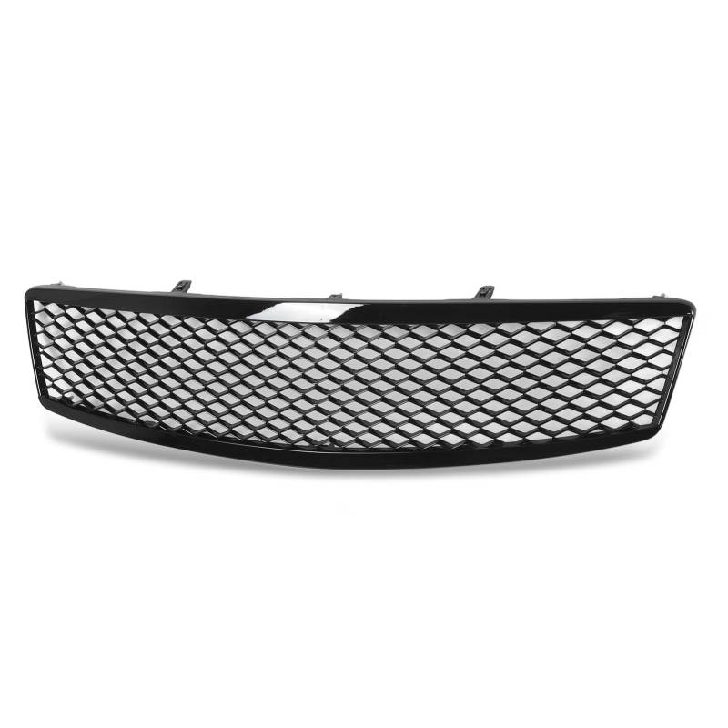 Vordere Stoßfängerhaube Maschengitter Gloss Black Mesh Vordere Stoßfänger Grills für G35 4-türtige Limousine 2003-2006 von MasYosh