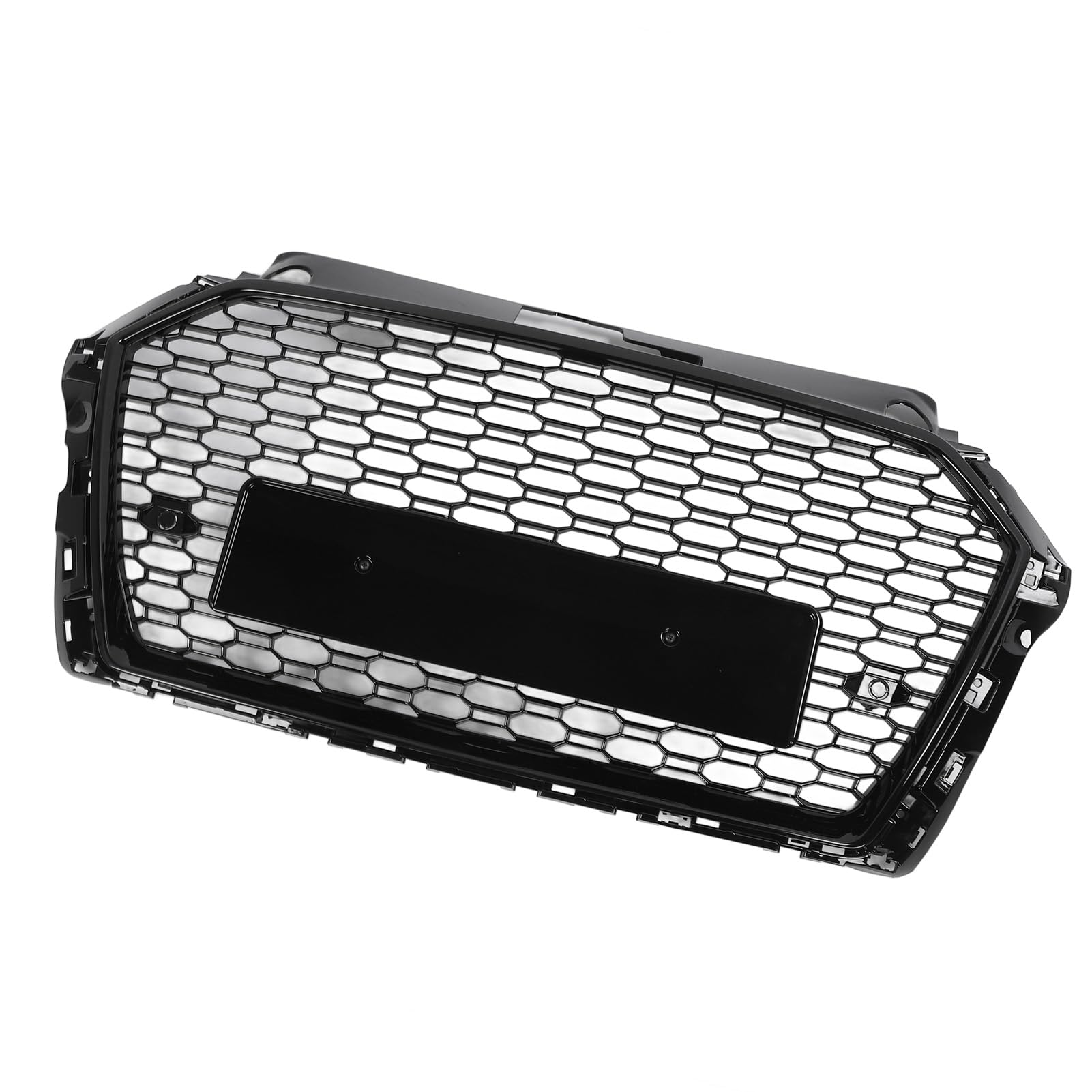 Vordere Stoßstange Kühlergrill ADA37840 RS Style Gloss Black Front Mesh Stoßstange Grill für 8 V Facelift 2017 Bis 2020 Vordere Stoßstange Kühlergrill ADA37840 RS Style Gloss Black Front Mesh Stoßstange Grill für 8 V Facelift 2017 Bis 2020 von MasYosh