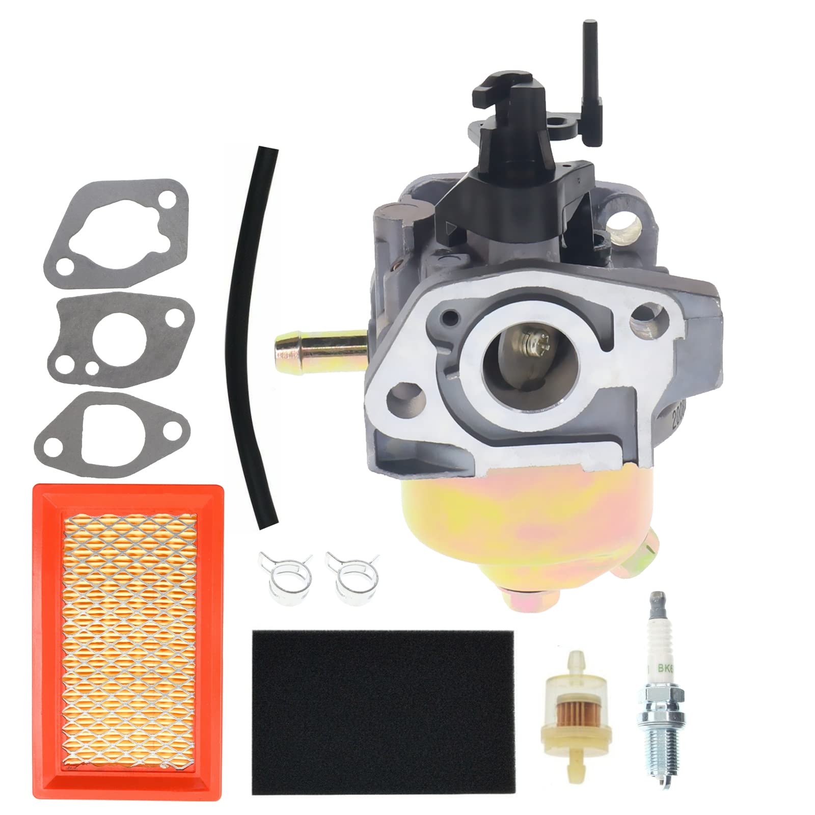 Masnln 951-14423 Vergaser für Craftsman Cub Cadet Troy-Bilt 5X65RU 6X65RU 159cc 4-Takt-Motoren mit 951-10298 Luftfilter-Set Masnln 951-14423 Vergaser für Craftsman Cub Cadet Troy-Bilt 5X65RU 6X65RU 159cc 4-Takt-Motoren mit 951-10298 Luftfilter-Set von Masnln