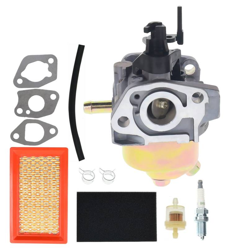 Masnln 951-14423 Vergaser für Craftsman Cub Cadet Troy-Bilt 5X65RU 6X65RU 159cc 4-Takt-Motoren mit 951-10298 Luftfilter-Set von Masnln