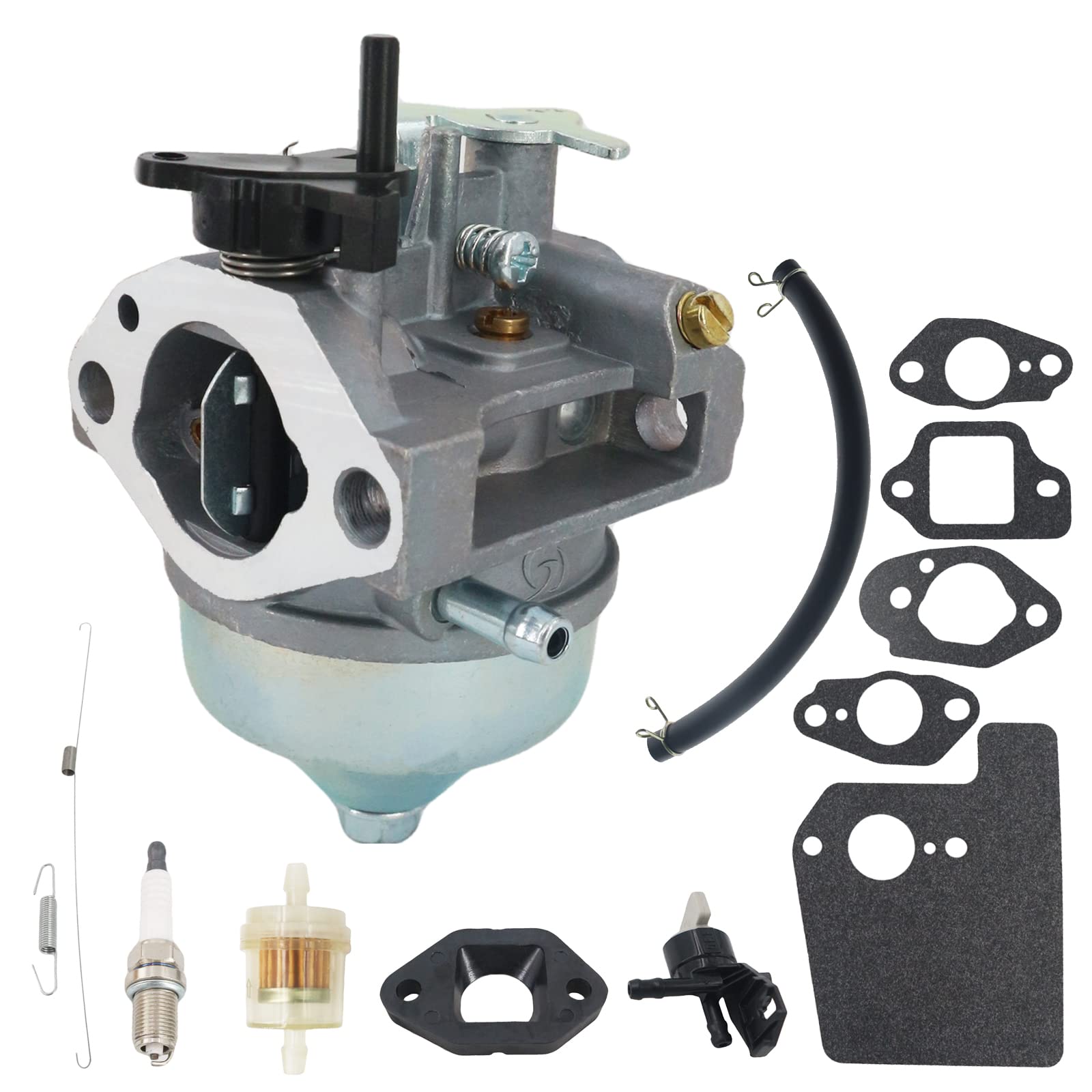 Masnln Vergaser 16100-Z0L-853 für Honda GCV160 GCV160A GCV160LA GCV160LA0 Motoren mit 16950-ZM0-003 Benzinhahn Kit Masnln Vergaser 16100-Z0L-853 für Honda GCV160 GCV160A GCV160LA GCV160LA0 Motoren mit 16950-ZM0-003 Benzinhahn Kit von Masnln