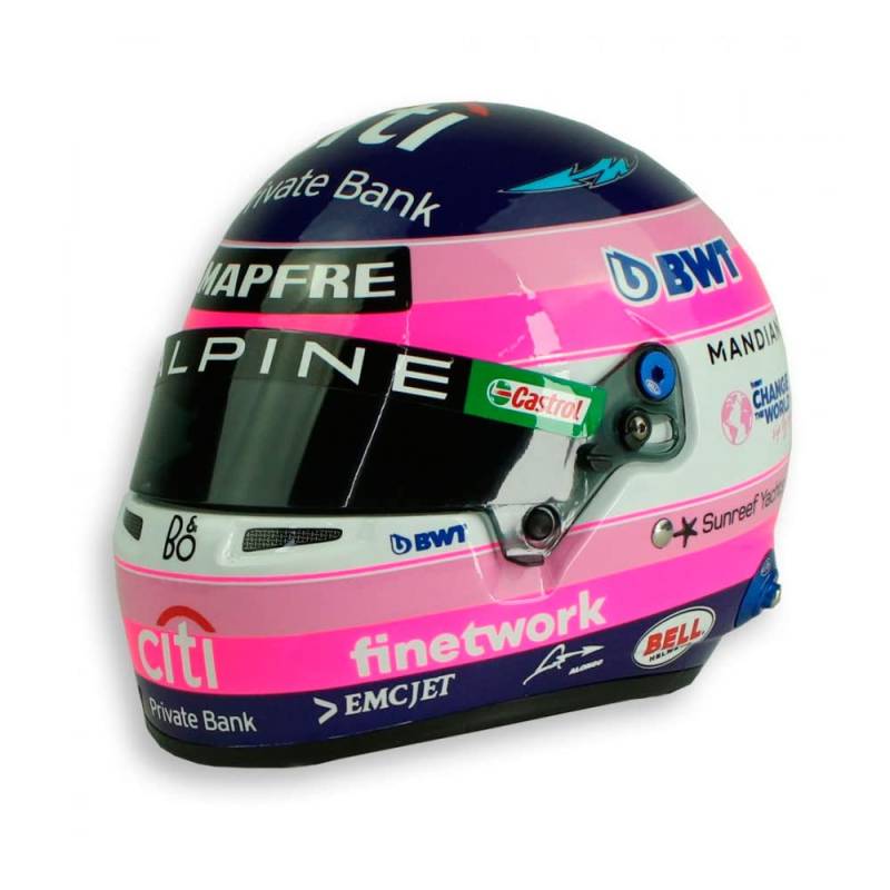 Master Lap Helm Mini Helmet 1:2 Alonso 2022 von Master Lap