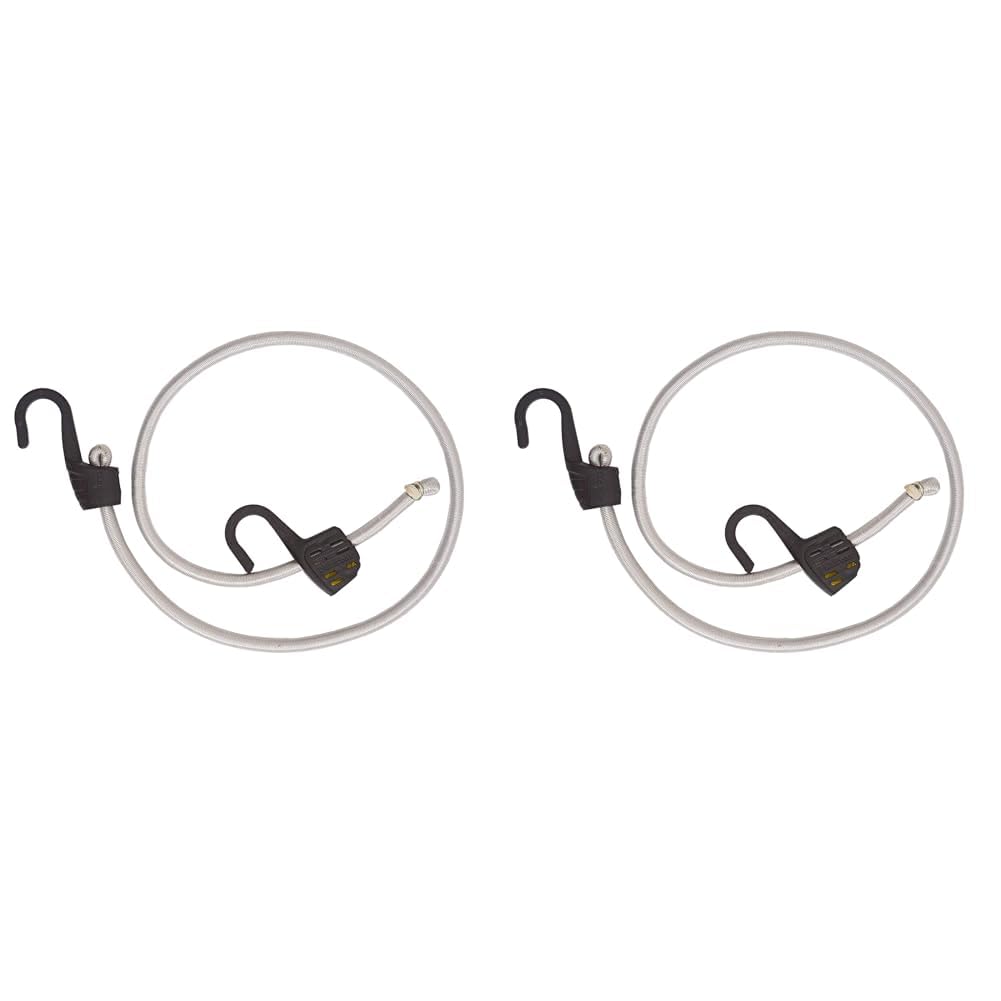 MASTER LOCK - 3138EURDAT - Verstellbares Gummispannseil (Packung mit 2) von Master Lock