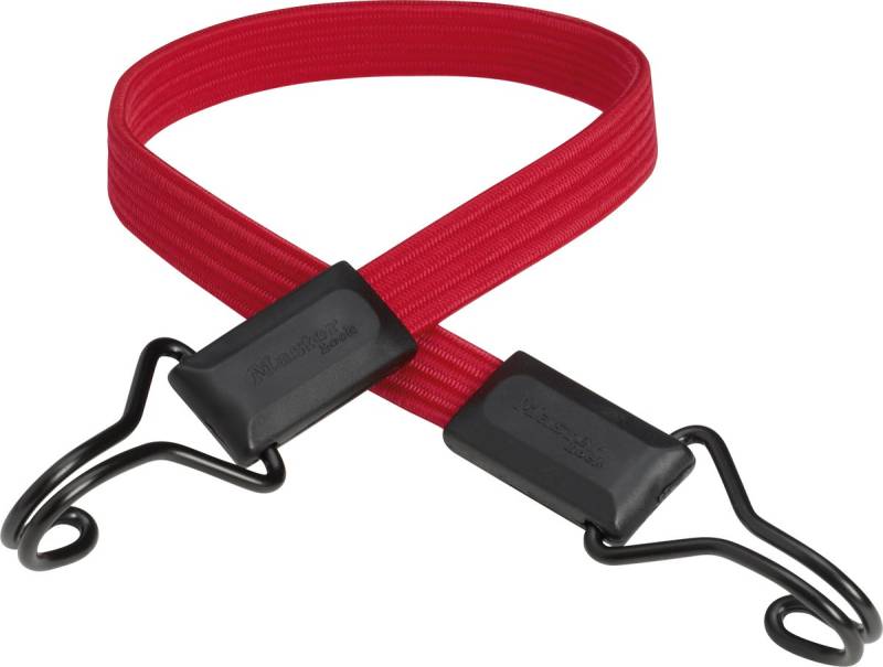MasterLock Flat Bungee 60cm Doppelhaken rot von Master Lock