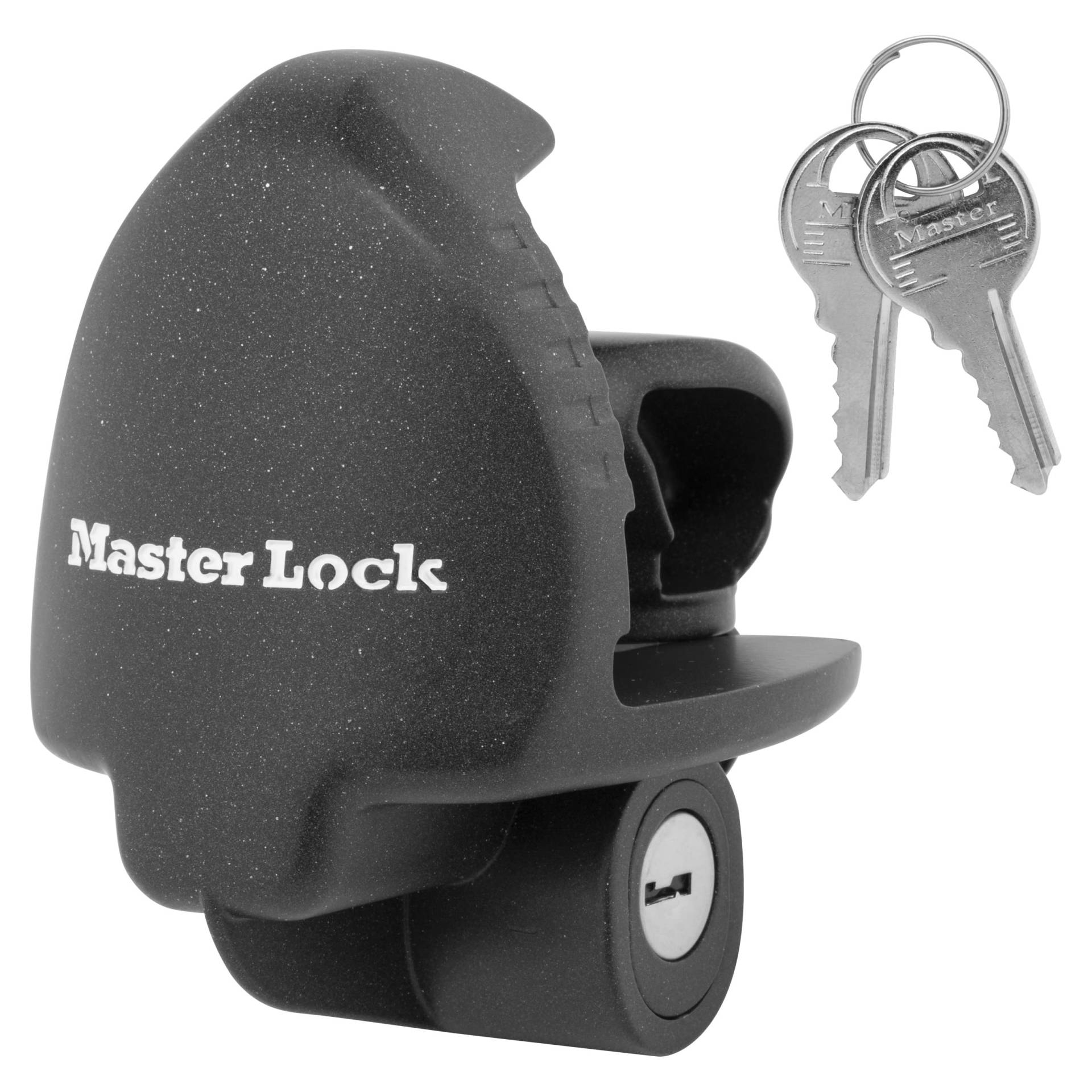Master Lock 379ATPY Universalschloss für Anhängerkupplung, Schwarz von Master Lock