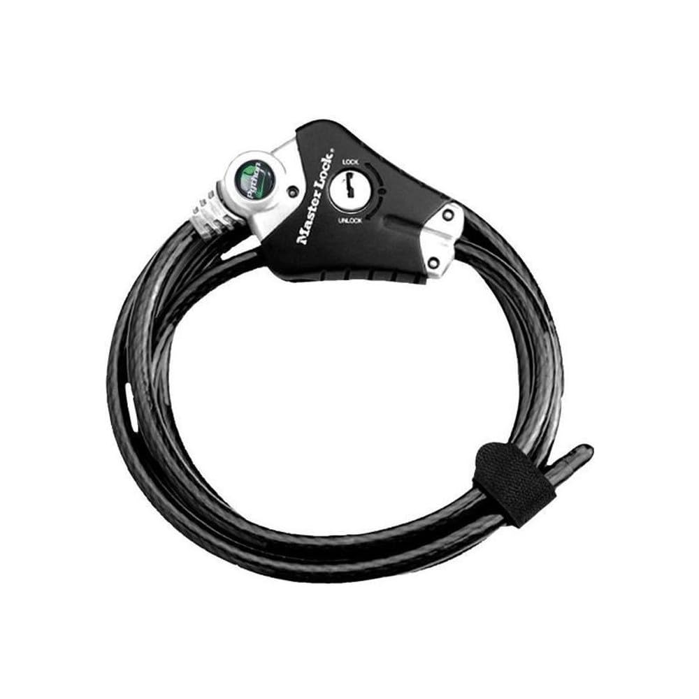 Master-lock Python-Kabelschloss 1,80 m, O10 mm, schließt 3-Wege Master-lock Python-Kabelschloss 1,80 m, O10 mm, schließt 3-Wege von Master Lock